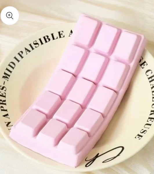 Pink Chocolate Bar Squishy