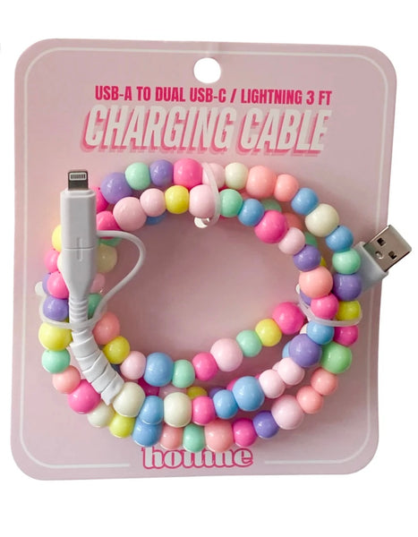 Beaded Charging Cables