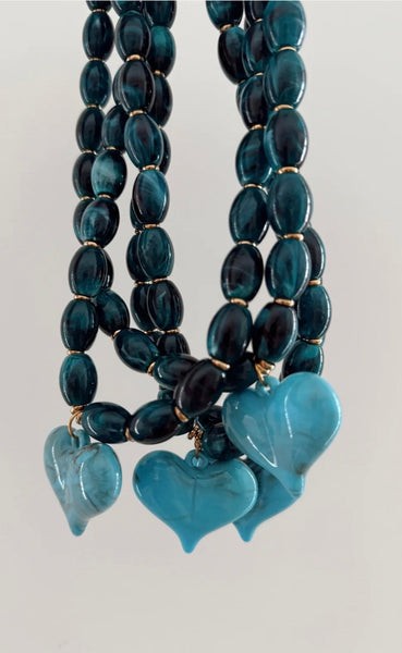 Blue Hannah Necklace
