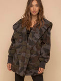 Cozy Camo Sherpa Jacket