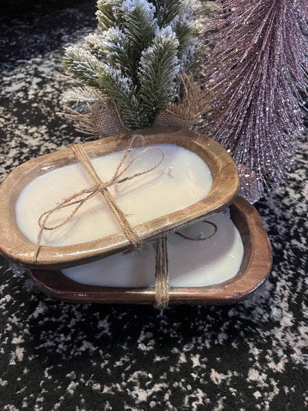 913 Candle Co. Christmas Candle Dough Bowls