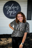Detailed Leopard Top