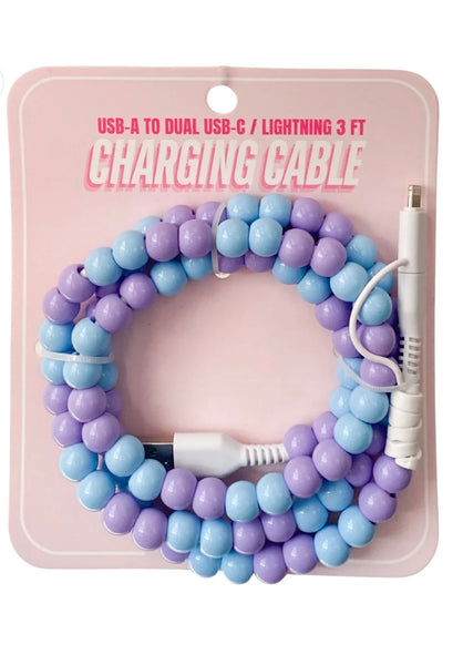 Beaded Charging Cables