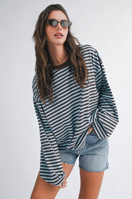 Day Trip Striped Top