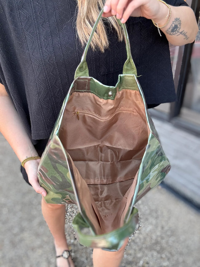 Camo Tote Bag