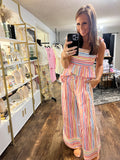 Sweet Like Candy Striped Set