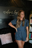 Charmed Plaid Romper