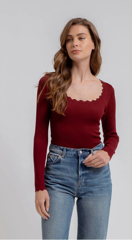 Flirty Girl Mesh Top