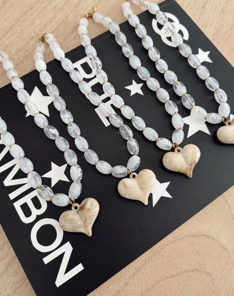 White Hannah Necklace