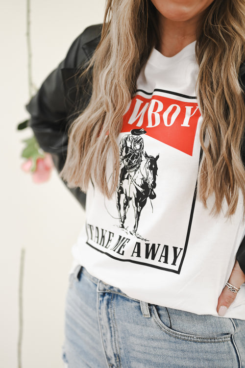 Cowboy Take Me Away Tee