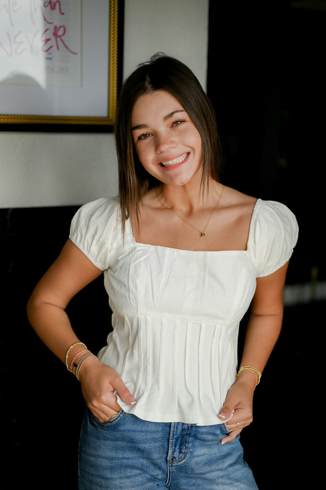 White Moment Top