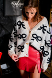 Cozy Bow Cardigan