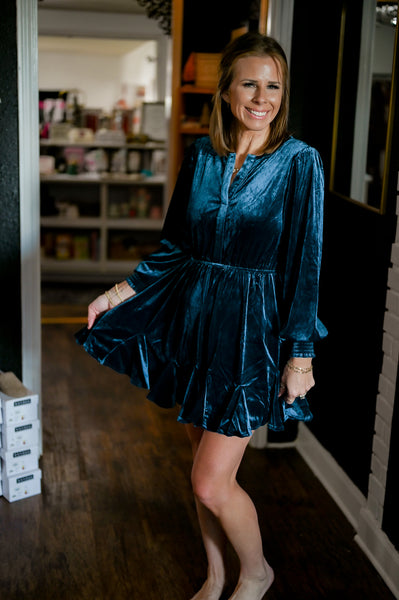 Holiday Velvet Dress