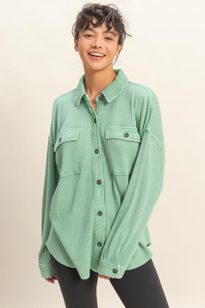 Boyfriend Mineral Shacket