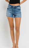 Raw Denim Shorts