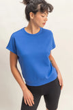 School Blue Top