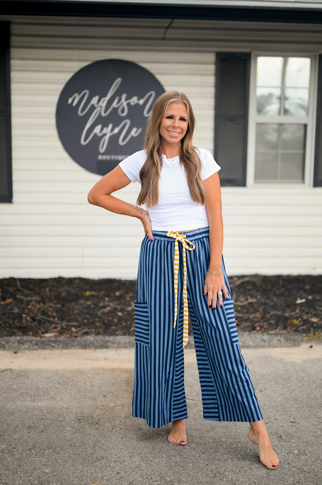 Playful Striped Pants