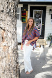 Stripe Collective Top