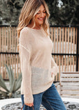 Cool Mornings Knit Sweater