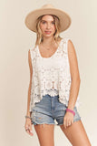 Floral Days Crochet Top