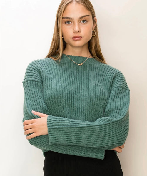 Ribbed Up Sweater
