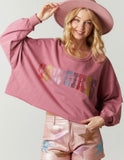 Studded Cowgirl Sweatshirt