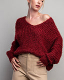 Sippin Merlot Sweater