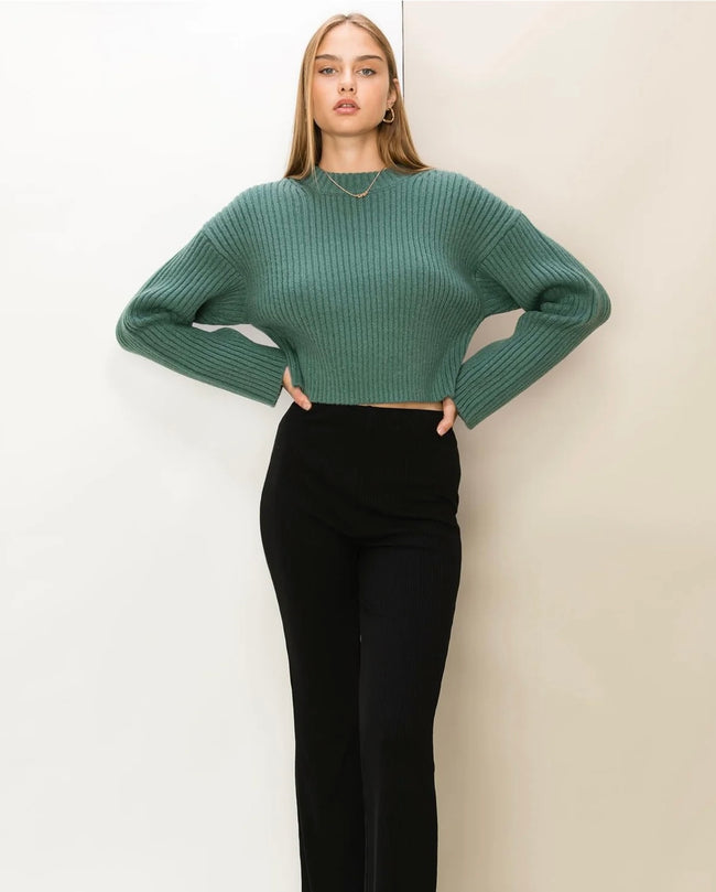 Ribbed Up Sweater
