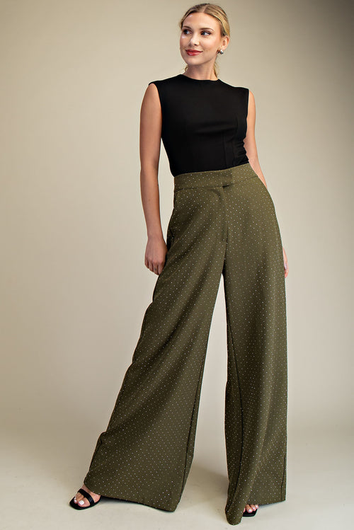 Mistletoe Glitz Pants