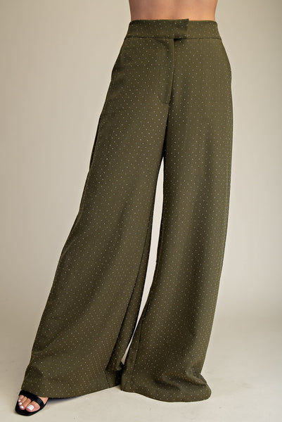 Mistletoe Glitz Pants