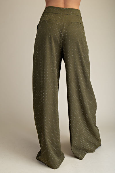 Mistletoe Glitz Pants