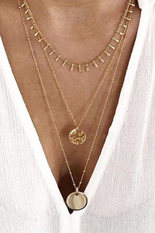 Radiant Layered Necklace