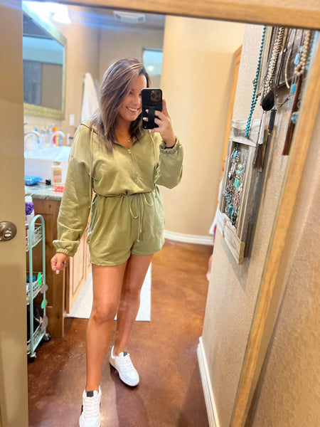 Favorite Hoodie Romper