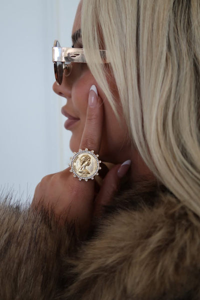 Bling Coin Ring