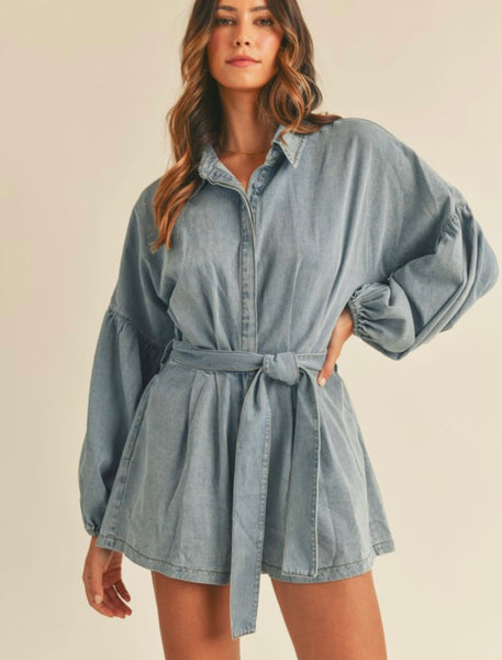 Demin Days Romper