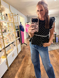 Frills and Polka Dots Top