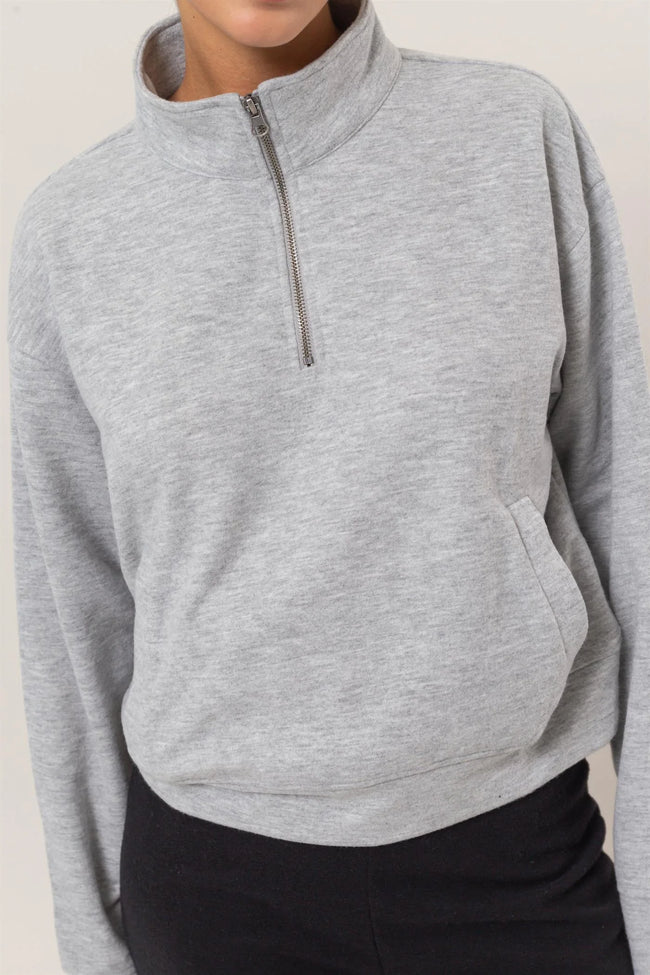 Elevated Zip Sweatshirt