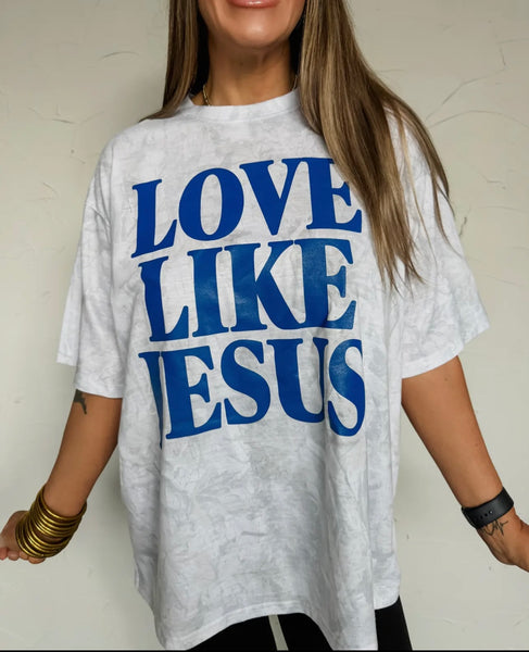 Love Like Jesus Camo Tee