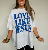 Love Like Jesus Camo Tee