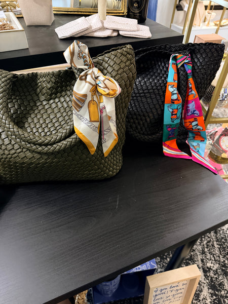 Woven Hobo Bag