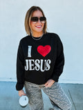 I Love Jesus Vintage Sweatshirt
