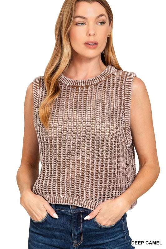 Acid Crochet Tank