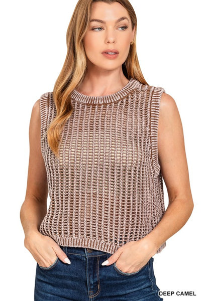 Acid Crochet Tank