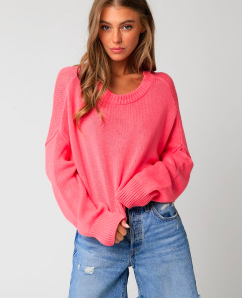 Perfectly Pink Sweater