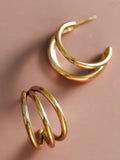 Triple Hoop Earrings