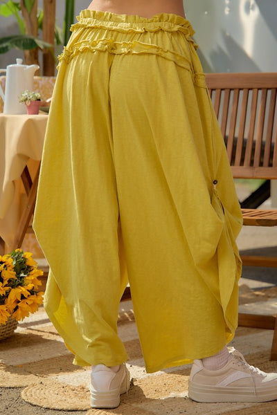 Pintuck Paperbag Fun Pants