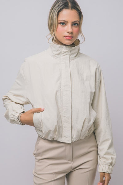 Run the Day Cropped Jacket
