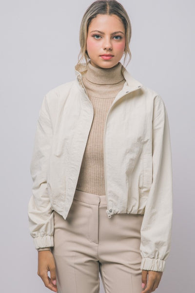 Run the Day Cropped Jacket
