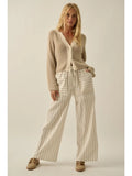 Spring Striped Pants