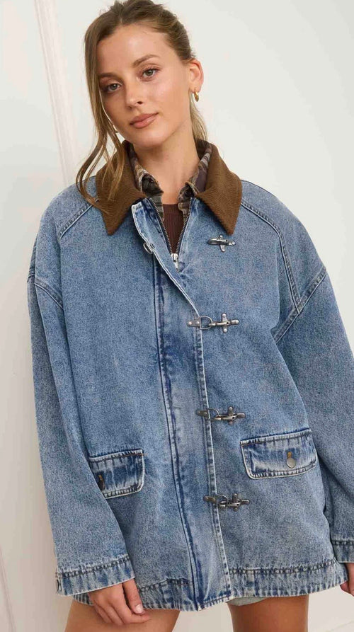 Denim Dreams Barn Jacket